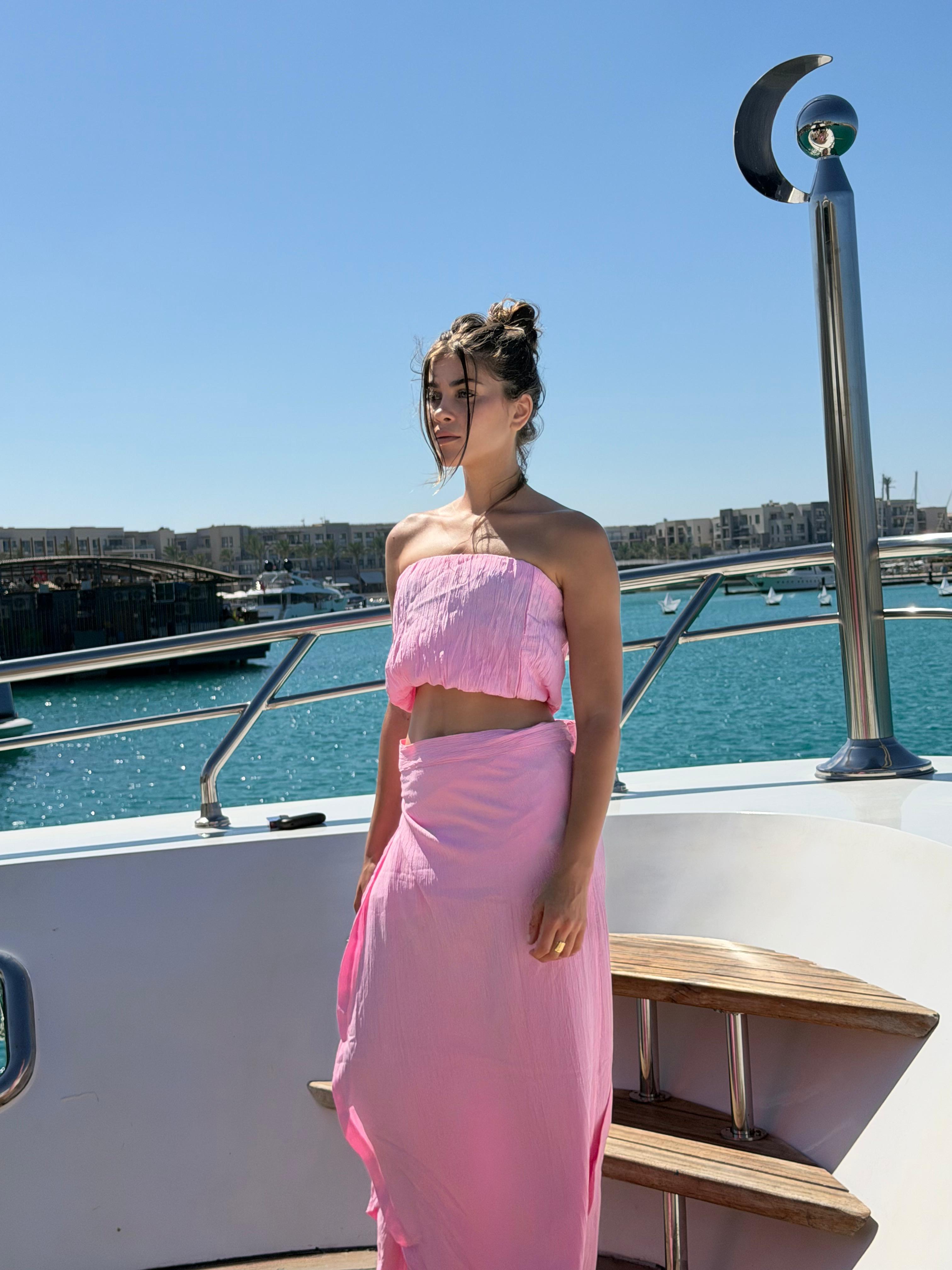 Pink wrap set