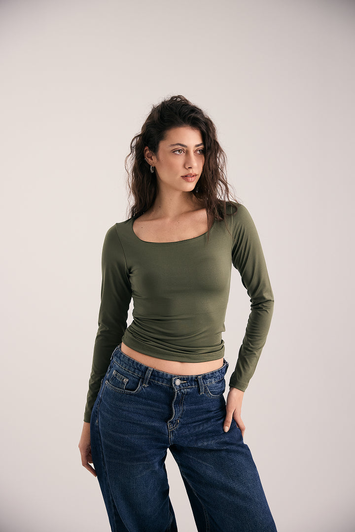 Square Neck Top
